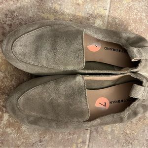 Lucky Loafer- suede material- size 7